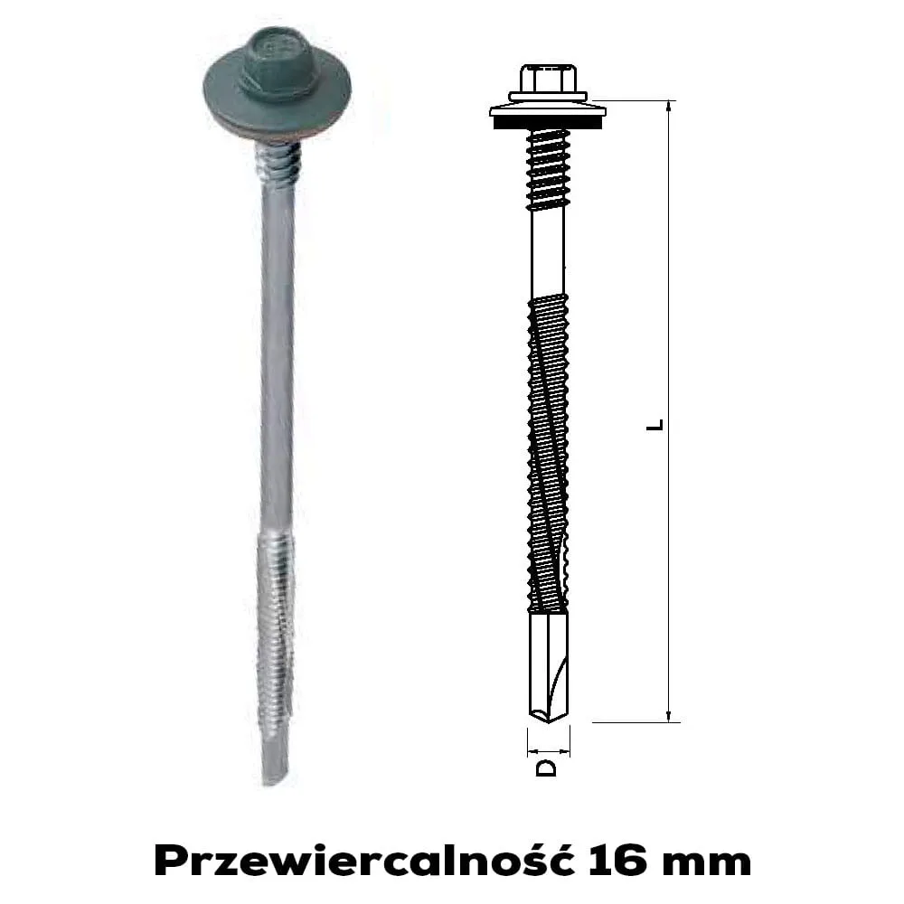 wkręt do płyty warstwowej GUNNEBO GTR 16 SP A19