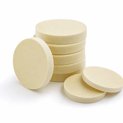 Zaślepki z pianki PIR — krążki ⌀67 mm, grubość 17 mm