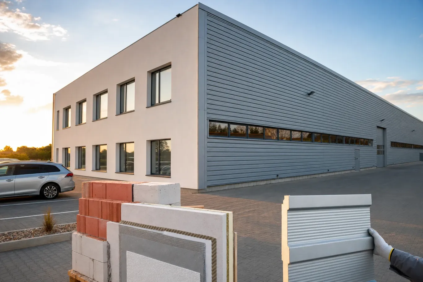 Hala 1000 m² — termPIR® czy płyty warstwowe? Porównanie kosztu, czasu, eksploatacji