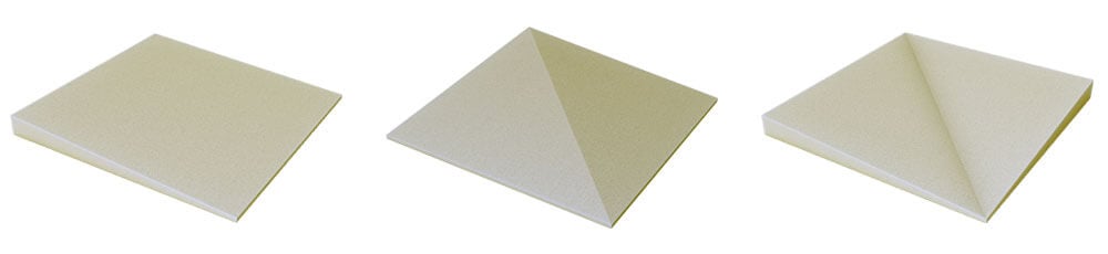 PIR tapered insulation boards