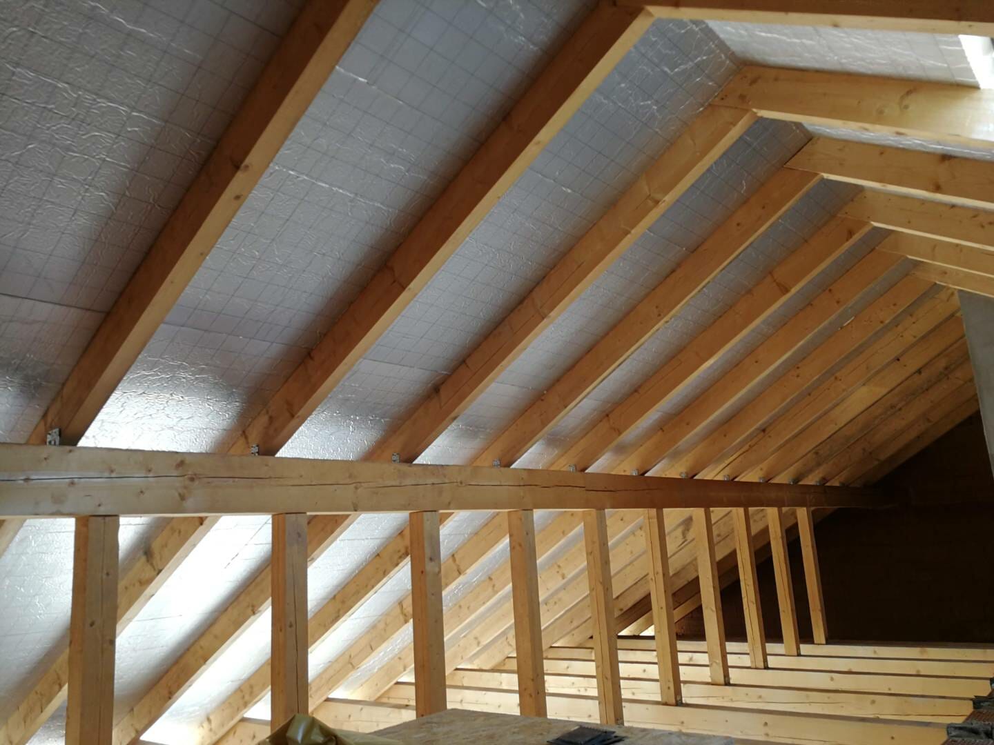 Pitched Roof — Above-Rafter Insulation with PIR | BOKKA — zdjęcie 1